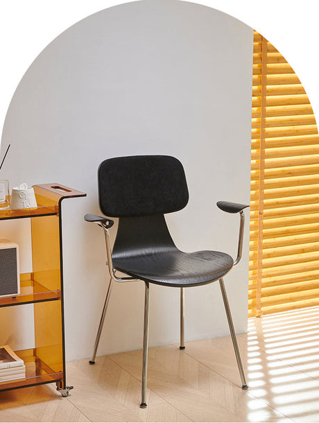 NIYE Zephyra Minimalist Retro Armrest Dining Chair from NIYE