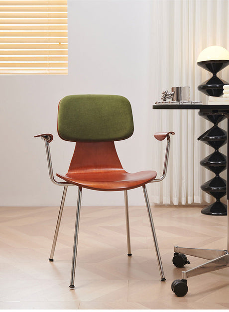NIYE Zephyra Minimalist Retro Armrest Dining Chair from NIYE