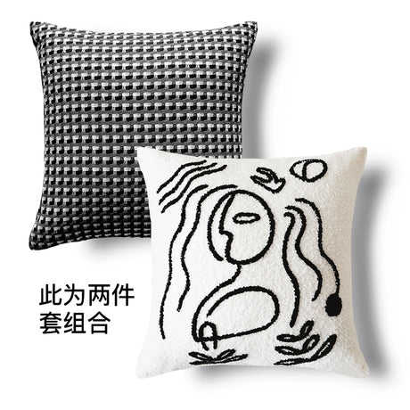 YOULI Oliver Abstract Art Soft Pillow Sleeve from YOULI