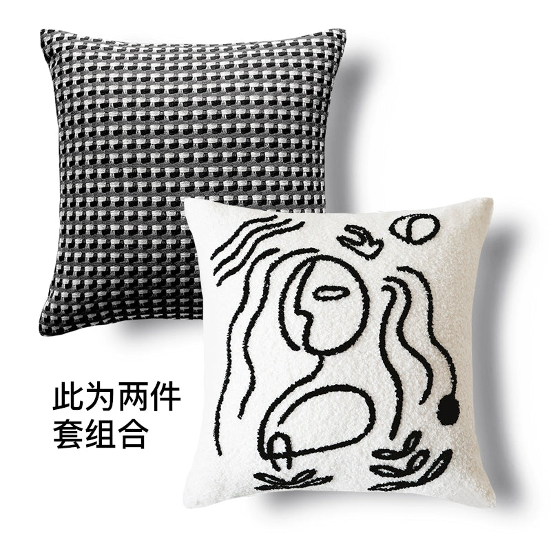 YOULI Oliver Abstract Art Soft Pillow Sleeve from YOULI