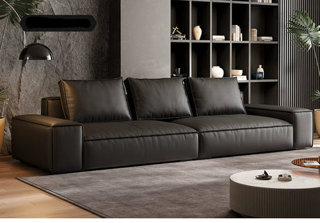FASATI Leonardo Chic Minimalist Leather Sofa from FASATI