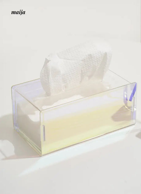Transparent Tissue Box from maija