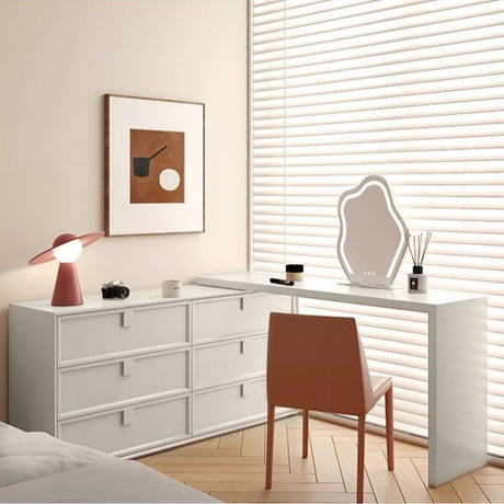 KOCU HOME Alaric Elegant Retractable Study Desk from KOCU HOME