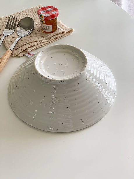 YASUKI Cedric Rustic Glaze Ceramic Bowl from YASUKI