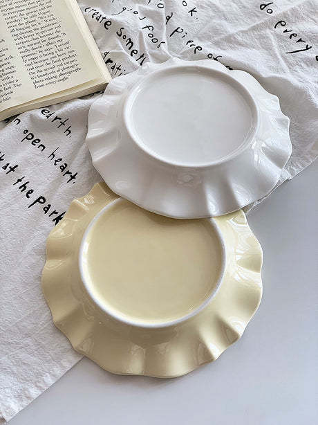 YASUKI Lila Exquisite Retro Ceramic Dessert Set from YASUKI