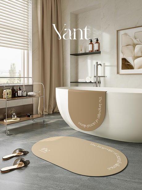 VANT Aurelia Plush Non-Slip Bathroom Footpad from VANT