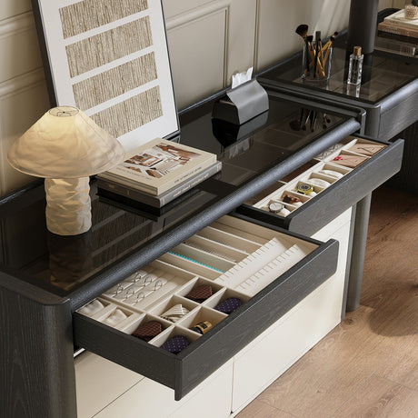 QUANMU Santiago Elegant Modern Dressing Table from QUANMU