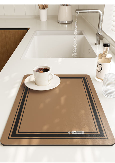 VANT Santiago Water-Absorbent Glass Drying Rack from VANT