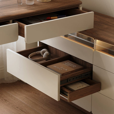 QUANMU Valencia Chic Modern Storage Dressing Table from QUANMU