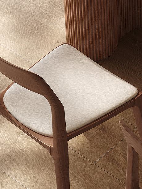QUANMU Yvar High-Quality Walnut Dining Chair from QUANMU