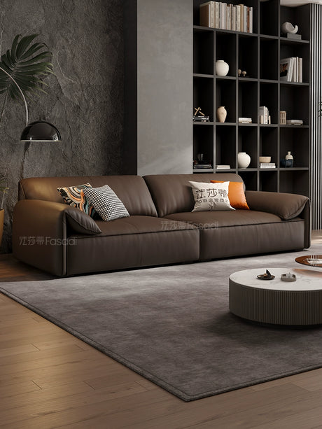 FASATI Eloise Vibrant Soft Cowhide Sofa from FASATI