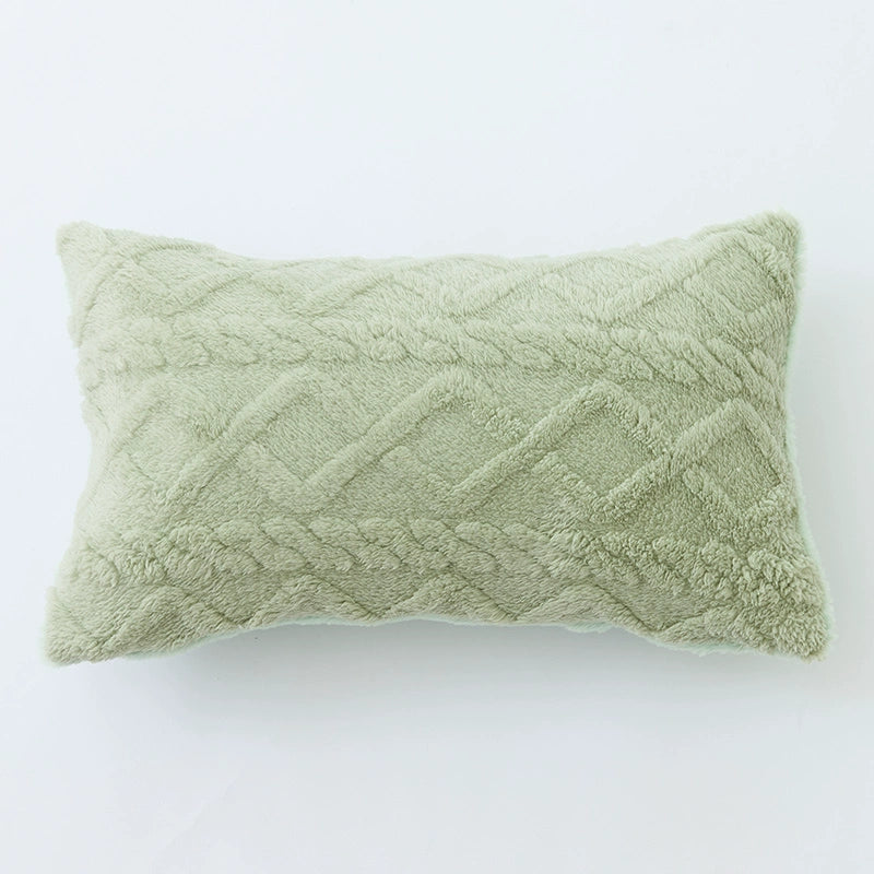 YOULI Anastasia Adorable Plush Pillowcase for Fresh Green Sofa from YOULI