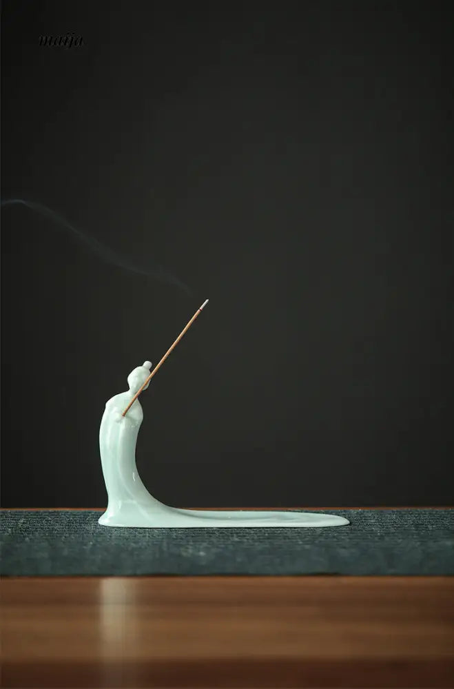 Celadon Deity Incense Holder from maija