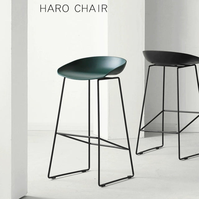 LAIMO Beatrix Sleek Modern Tall Bar Stool from LAIMO