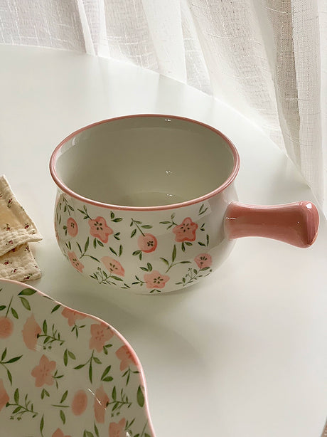 YASUKI Elowen Elegant Floral Design Bowl Set from YASUKI