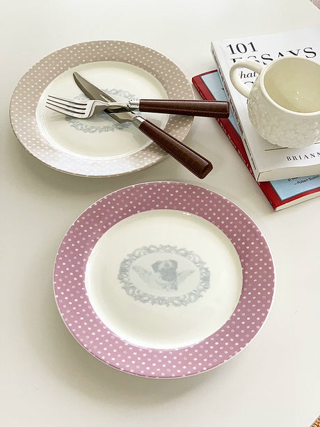 YASUKI Elowen Elegant Ceramic Dinner Plate from YASUKI