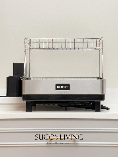 SUCO Hyunwoo Space-Saving Stainless Steel Drying Rack from SUCO