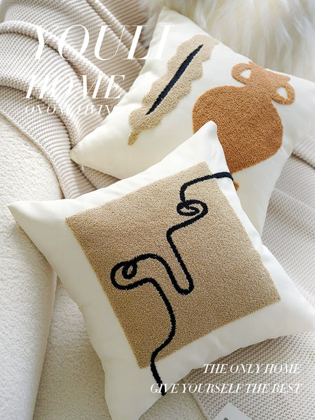 YOULI Penelope Retro Creamy Beige Sofa Set from YOULI