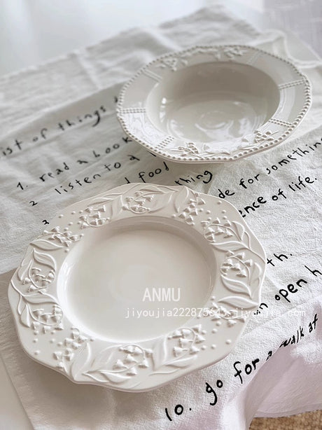 YASUKI Ainsley French Middle-Ancient Wind Blinds - Ceramic Date Decor from YASUKI