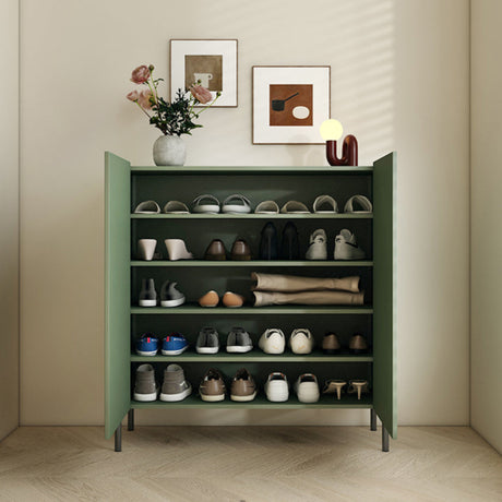 KOCU HOME LORETO Solid Wood Double Door Minimalist Shoecabinet from KOCU HOME