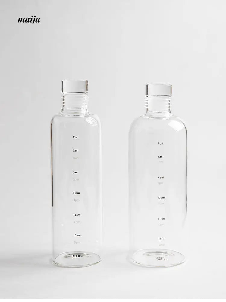Heat Resistant Glass Water Bottle from maija