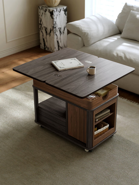 QUANMU Marisol Versatile Movable Trolley Side Table from QUANMU
