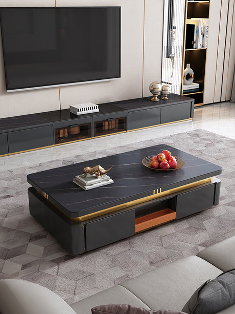 QUANMU Seraphina Sleek Modern Coffee Table from QUANMU