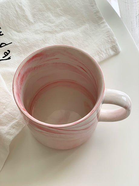 YASUKI Jasper Elegant Nordic Marble Ceramic Cup from YASUKI