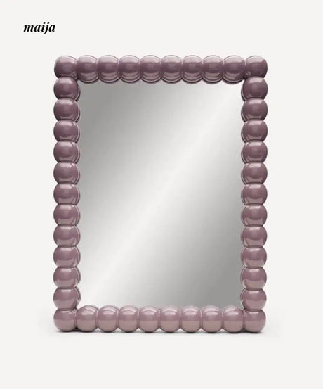 [Pre-Order] Jade Beaded Square Mirror from maija