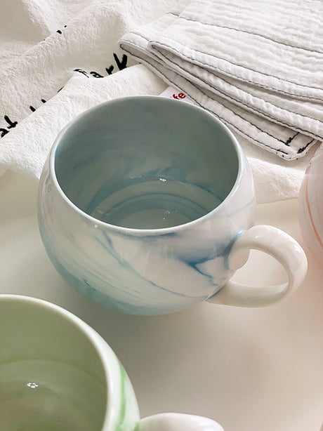 YASUKI Jasper Elegant Nordic Marble Ceramic Cup from YASUKI