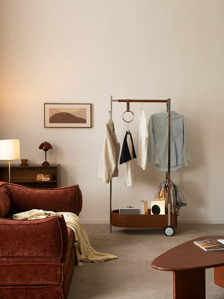 BFH Alexandra Luxe Mobile Storage Rack from BFH