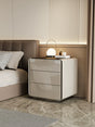 APARTMENT NO.7 Thaddeus Sleek Minimalist Three-Drawer Bedside Table from APARTMENT NO.7