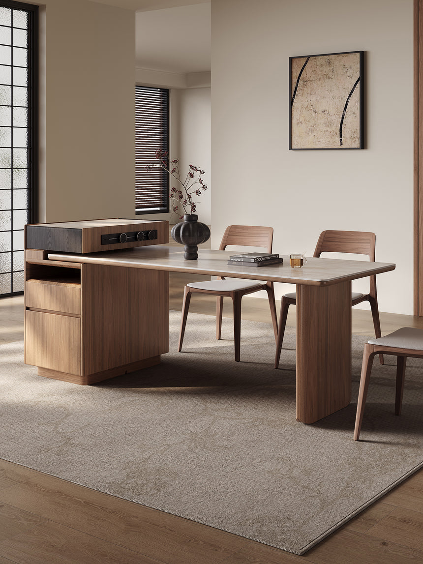 QUANMU Serafina Versatile Elegant Dining Table from QUANMU