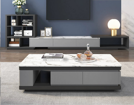 FASATI Leonardo Elegant Marble Coffee Table from FASATI