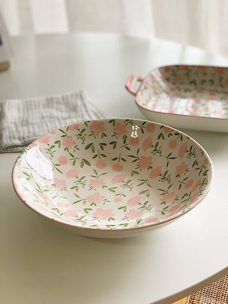 YASUKI Elowen Elegant Floral Design Bowl Set from YASUKI