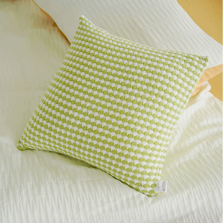 YOULI Santiago Mint Knitted Cozy Pillowcase from YOULI