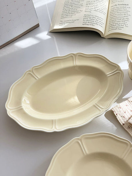 YASUKI Benjamin Elegant Ceramic Salad Plate from YASUKI