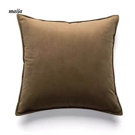 MISTYWOOD Red Rabbit Fur Cushion from maija