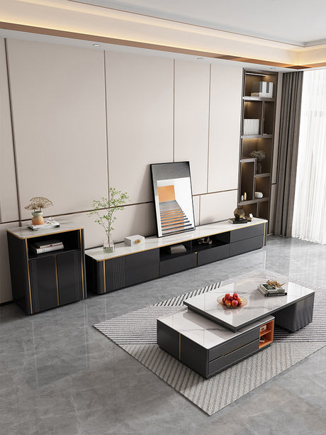 QUANMU Santiago Elegant Modern TV Cabinet from QUANMU