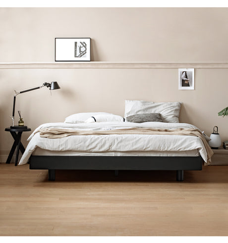 HANKE Iztacalco Solid Wood Minimalist Double Bed from HANKE