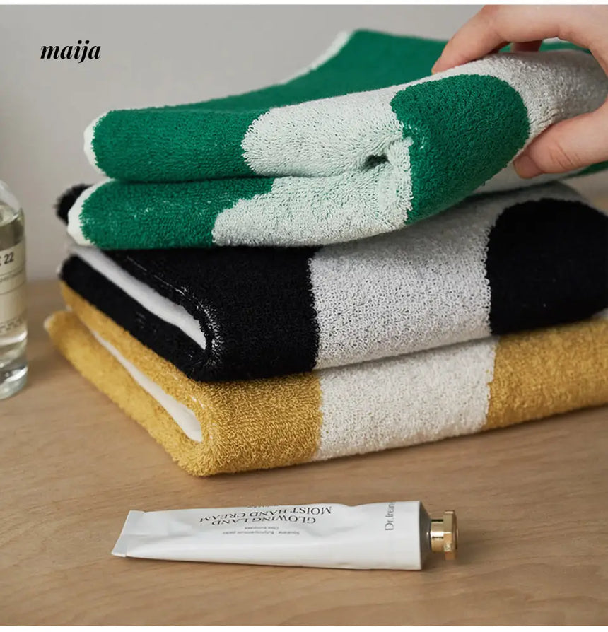 Flower Thick Cotton Towel from maija