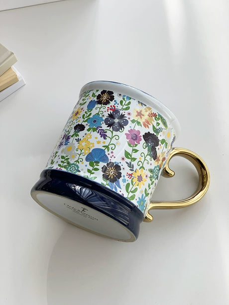 YASUKI Livia Elegant Floral Ceramic Cup from YASUKI