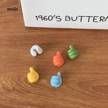 Thumbs Up Colourful Wall Hooks from KROKORI