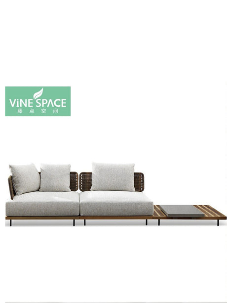 RATTAN SPACE Elowen Scandinavian Natural Wood Coffee Table from RATTAN SPACE