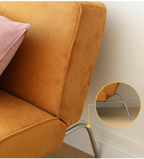 HANKE Thoreau Retro Multifunctional Sofa Bed from HANKE