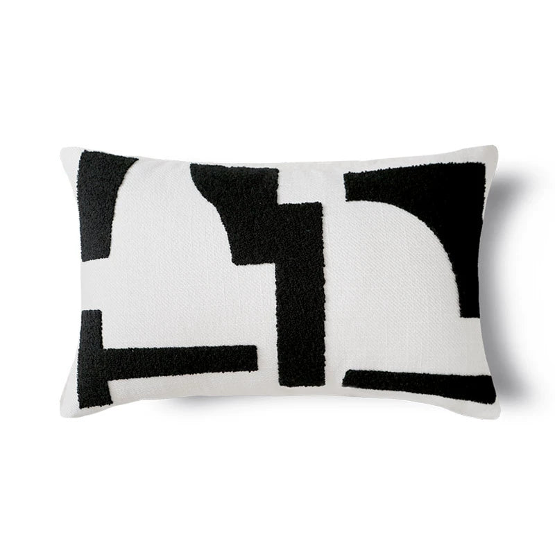 YOULI Jasper Luxe White Line Pillow Set from YOULI