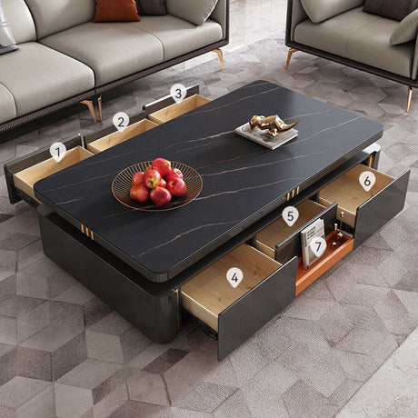 QUANMU Seraphina Sleek Modern Coffee Table from QUANMU