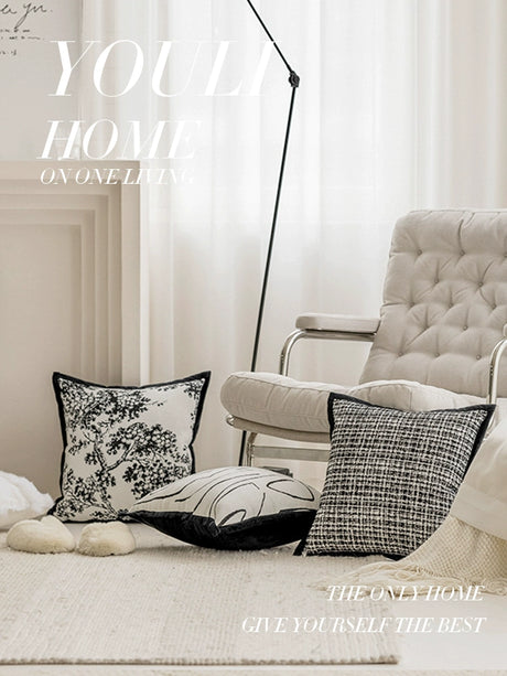 YOULI Amélie Modern Minimalistic Pillow & Pillowcase Set from YOULI