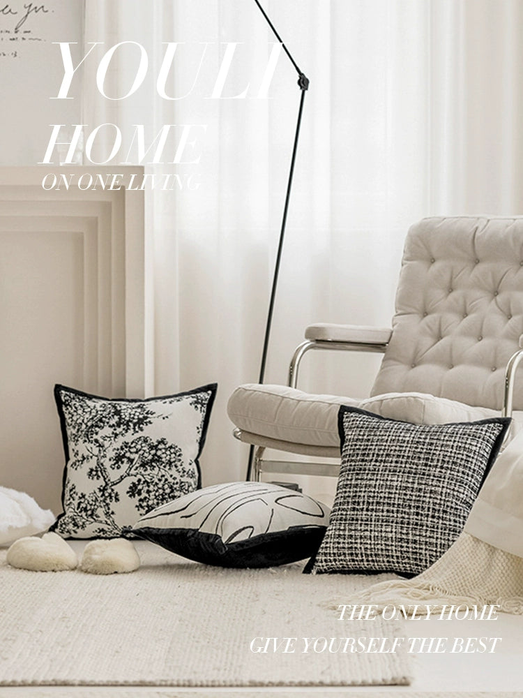 YOULI Amélie Modern Minimalistic Pillow & Pillowcase Set from YOULI