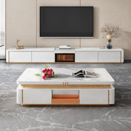 QUANMU Elowen Sleek Modern Coffee Table from QUANMU